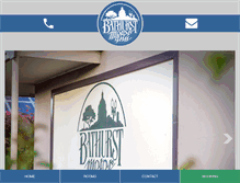 Tablet Screenshot of bathurstmotorinn.com.au